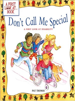 cover image of Don't Call Me Special